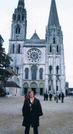 Front of Chartres Cathedral