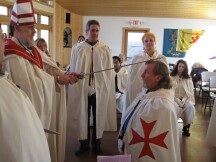 Sir Hugh Gilbert is Knighted